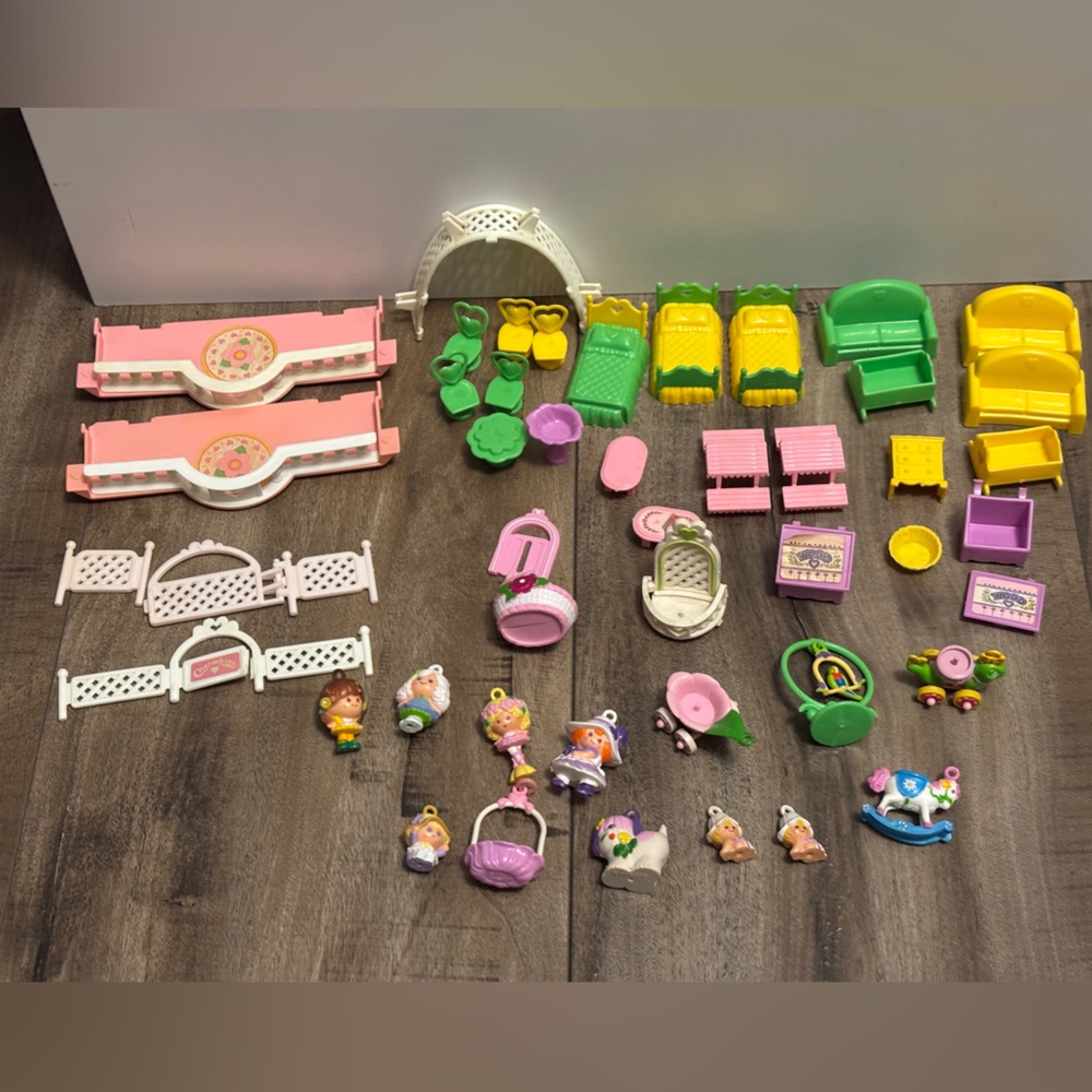 Vintage 80's Hasbro Charmkins Lot